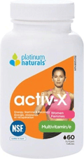 Platinum Naturals Activ-X Multivitamin - YesWellness.com