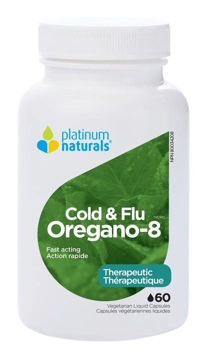 Platinum Naturals Cold & Flu Oregano-8 - YesWellness.com