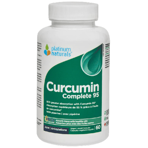 Expires February 2026 Clearance Platinum Naturals Curcumin Complete 95 60 Vegan Liquid Capsules