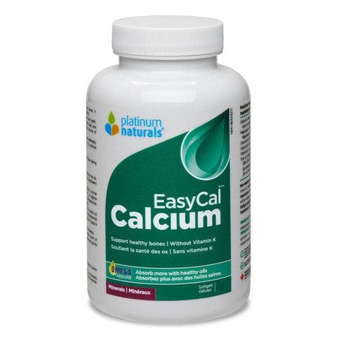 Platinum Naturals EasyCal Calcium - Extra Strength - YesWellness.com