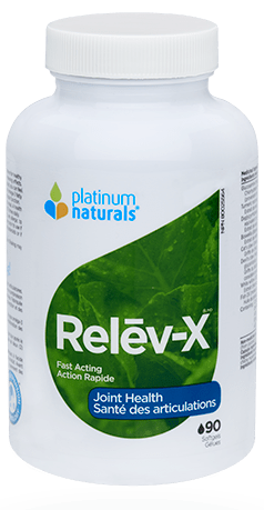 Platinum Naturals Relev-X - Joint Health 90 Softgels - YesWellness.com