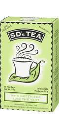Platinum Naturals SD's Tea with Green Tea 30 Tea Bags - YesWellness.com
