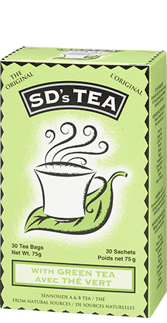 Expires March 2026 Clearance Platinum Naturals SD's Tea with Green Tea 30 Tea Bags