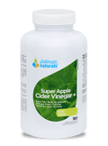 Expires February 2026 Clearance Platinum Naturals Super  Apple Cider Vinegar+ Diet(180 Vegetarian Capsules)