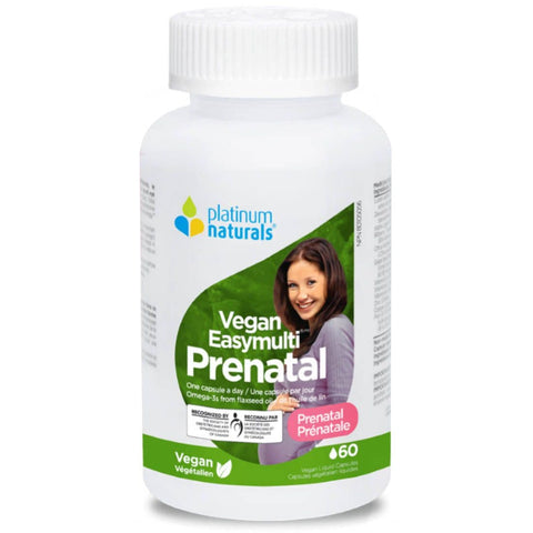 Platinum Naturals Vegan Easymulti Prenatal - YesWellness.com