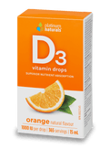 Expires January 2026 Clearance Platinum Naturals Vitamin D3 Drops 1000IU 15mL - Orange