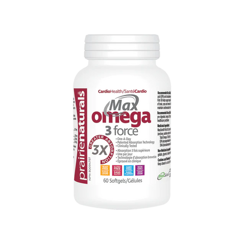 Omega 3 Force Variety Bundle prairie naturals omega 3 max