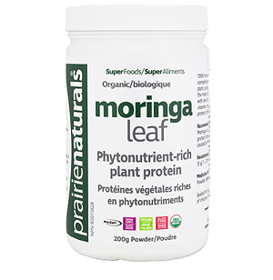 Expires January 2026 Clearance Prairie Naturals Organic Moringa Leaf Powder 200 g