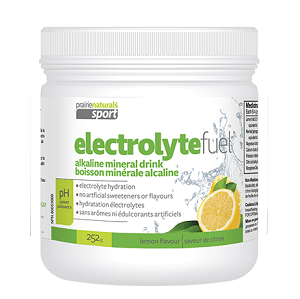 Prairie Naturals Sport Electrolyte Fuel Lemon Flavour 252 grams - YesWellness.com