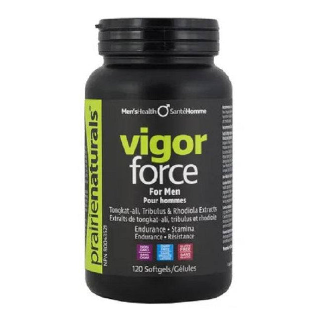 Vigor Force Prairie Naturals Vigor Force - Endurance & Stamina for Men
