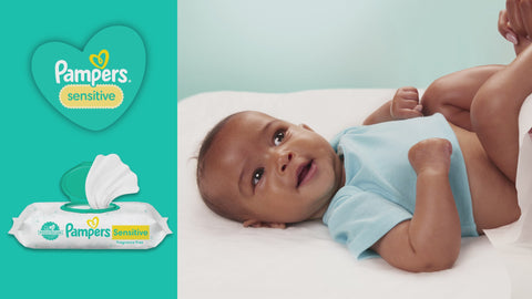 Pampers Sensitive Baby Wipes Refills