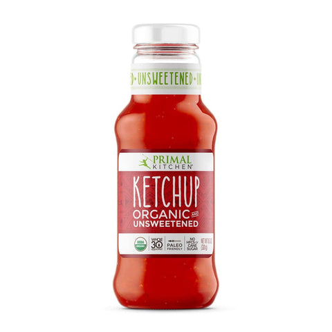 Primal Kitchen Organic Unsweetened Ketchup 300ml - YesWellness.com