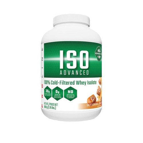 Pro Line ISO Advanced 100% Cold-Filtered Whey Isolate Natural Salted Caramel - YesWellness.com