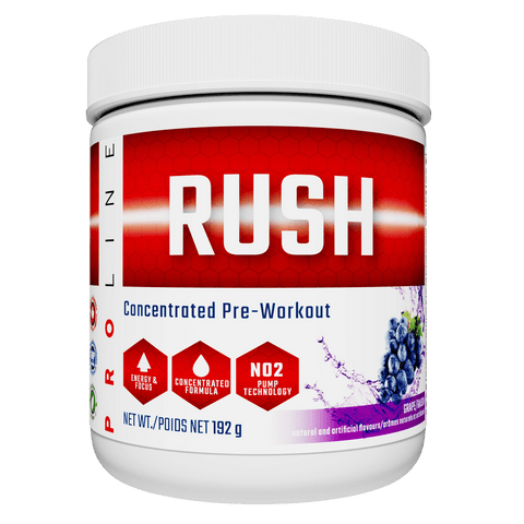 Expires May 2024 Clearance Pro Line Rush Pre-Workout - Grape 192g - YesWellness.com