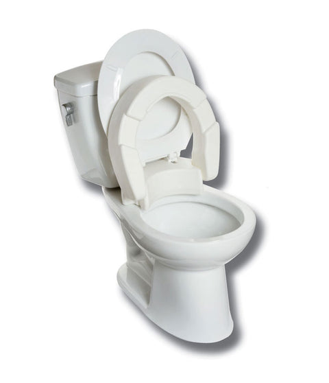 MOBB 3.5" Hinged Raised Toilet Seat