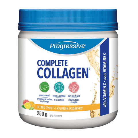 Expires July 2024 Clearance Progressive Complete Collagen Citrus Twist 250g - YesWellness.com