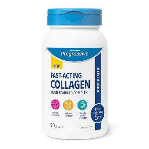 Progressive Fast-Acting Collagen Complex 90 Capsules - YesWellness.com