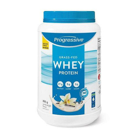 Expires June 2026 Clearance Progressive Grass Fed Whey Protein - Vanilla Delight 850g