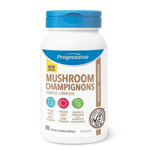 Progressive Mushroom Complex  90 Veg Caps - YesWellness.com
