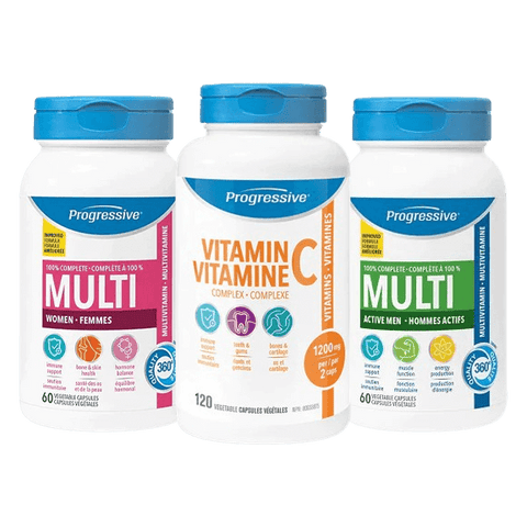Progressive Nutritional Ultimate Women's And Men's Vitamin Bundle - YesWellness.com