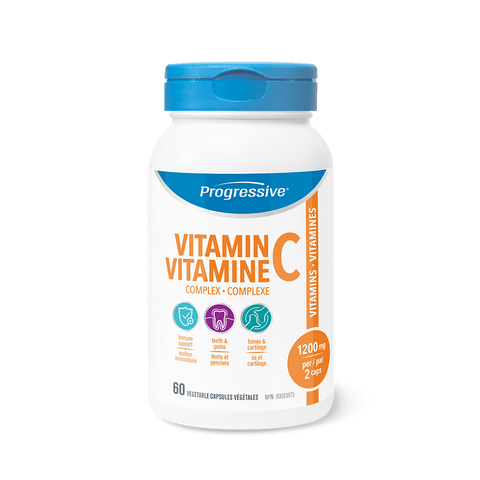 Expires January 2026 Clearance Progressive Vitamin C Complex 60 Veg Capsules