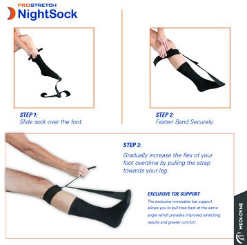ProStretch NightSock - One Size Fits Most - YesWellness.com