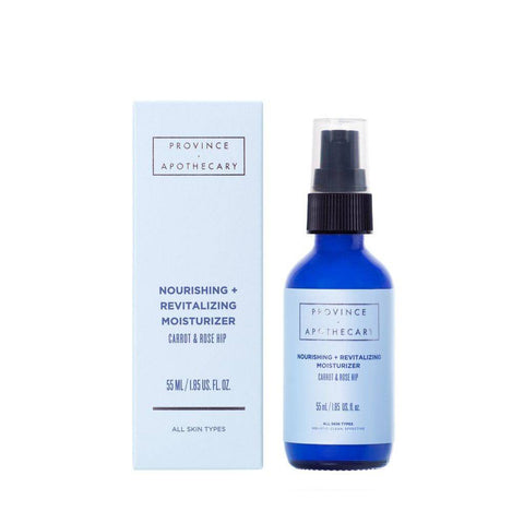 Province Apothecary Nourishing + Revitalizing Moisturizer with Carrot & Rose Hip 55mL - YesWellness.com