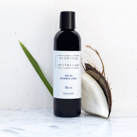 Province Apothecary Sex Oil With Coconut Oil & Vitamin E - YesWellness.com