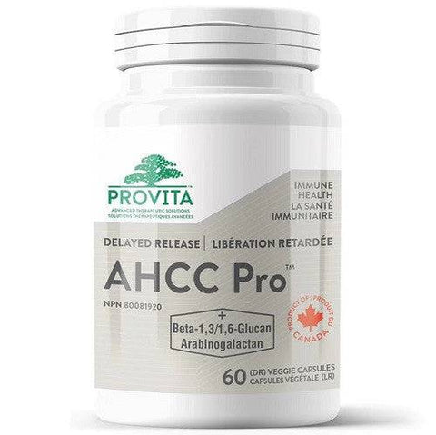 Provita Nutrition & Health AHCC Pro 60 Veggie Capsules - YesWellness.com