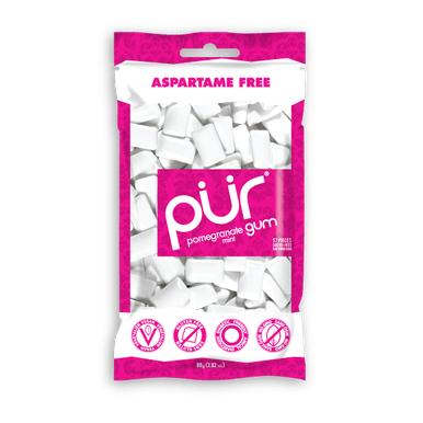 Pur Aspartame-Free Gum Bag - Various Flavours - YesWellness.com
