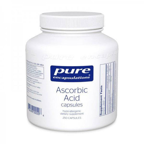 Pure Encapsulations Ascorbic Acid 250 capsules - YesWellness.com