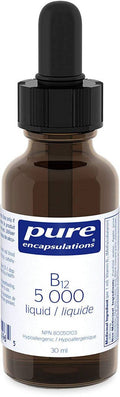 Pure Encapsulations B12 5000 Liquid 30 ml - YesWellness.com