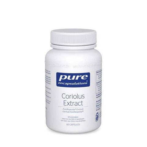 Pure Encapsulations Coriolus Extract 60 Capsules - YesWellness.com