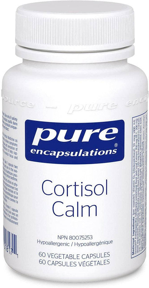 Pure Encapsulations Cortisol Calm 60 Capsules - YesWellness.com