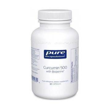 Pure Encapsulations Curcumin 500 with Bioperine 60 veg capsules - YesWellness.com