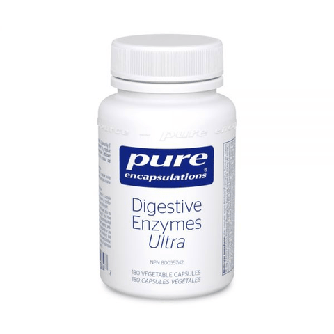 Pure Encapsulations Digestive Enzymes Ultra 180 veg capsules - YesWellness.com