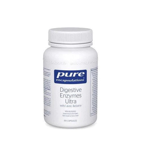 Expires July 2024 Clearance Pure Encapsulations Digestive Enzymes Ultra with Betaine 90 Capsules - YesWellness.com