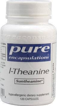 Pure Encapsulations L-Theanine 200mg - 60 veg capsules - YesWellness.com