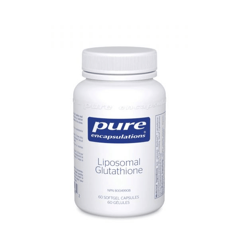 Pure Encapsulations Liposomal Glutathione 60 Softgel Capsules - YesWellness.com