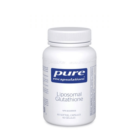 canprev liposomal glutathione Pure Encapsulations Liposomal Glutathione 60 Softgel Capsules