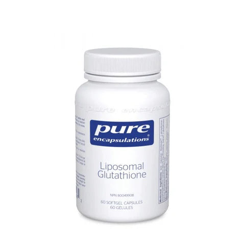 Expires August 2024 Clearance Pure Encapsulations Liposomal Glutathione 60 Softgel Capsules - YesWellness.com