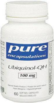 Expires March 2026 Clearance Pure Encapsulations Ubiquinol QH 100 Mg 60 Softgels