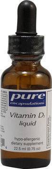 Pure Encapsulations Vitamin D3 Liquid 22.5 ml - YesWellness.com