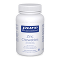 Pure Encapsulations Zinc Chewables - Natural Orange Flavour 100 Chewable Tablets - YesWellness.com