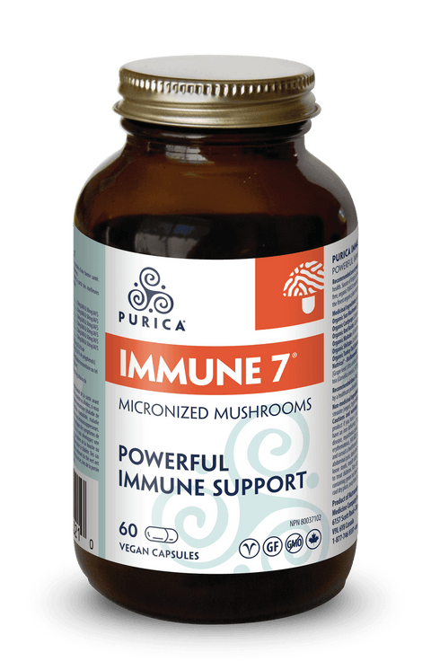 Purica Immune 7 Micronized Mushrooms Powerful Immune Support - YesWellness.com
