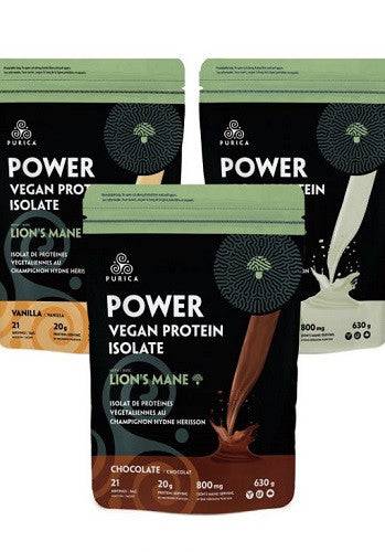 Purica Lion's Mane Vegan Protein Isolate Powder 630g - YesWellness.com