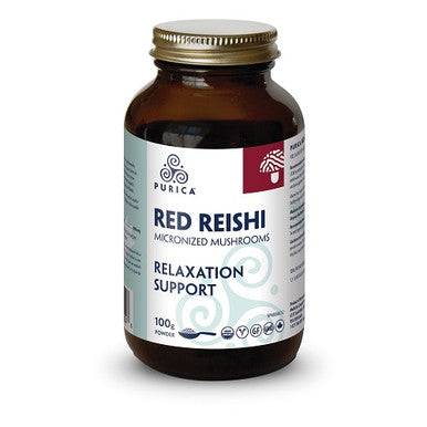 Purica Red Reishi Powder 100 grams - YesWellness.com