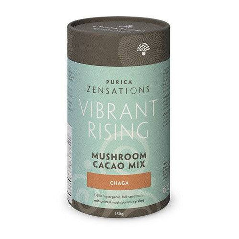 Purica Zensations Vibrant Rising Chaga Mushroom Cacao Drink 150g - YesWellness.com