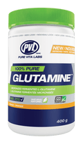 PVL 100% Pure Glutamine Orange 400 grams - YesWellness.com