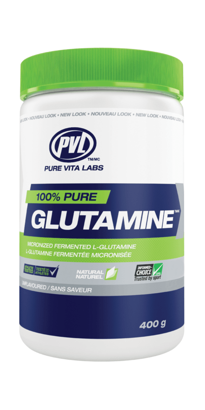 PVL 100% Pure Glutamine Unflavoured - YesWellness.com
